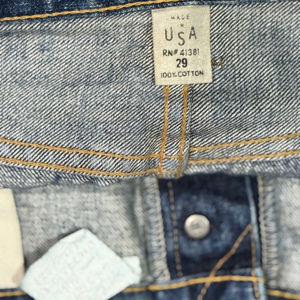 Ralph Lauren RRL Blue Denim Mini Skirt - Picture 3 of 3